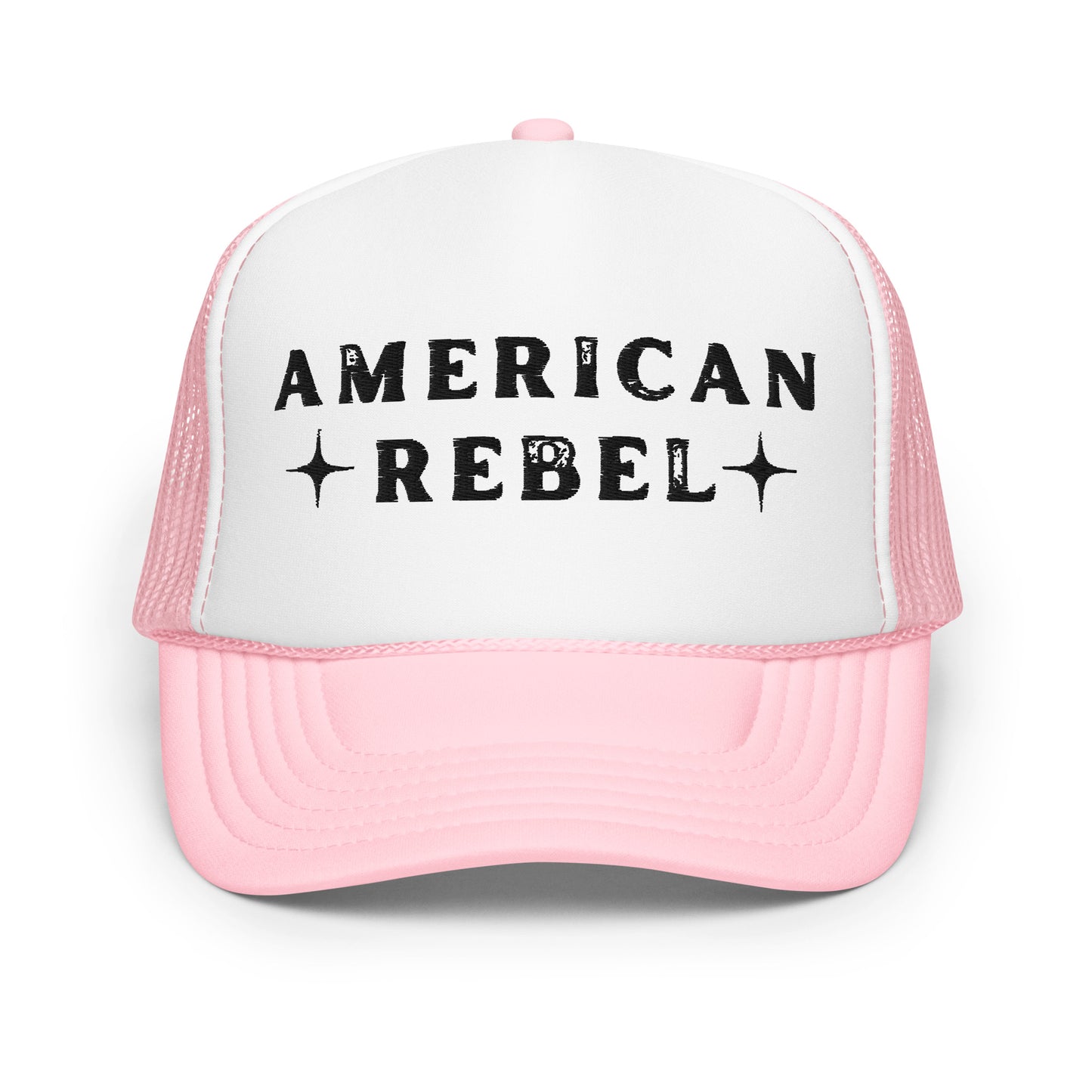 American Rebel Foam Trucker Hat (With Rope)